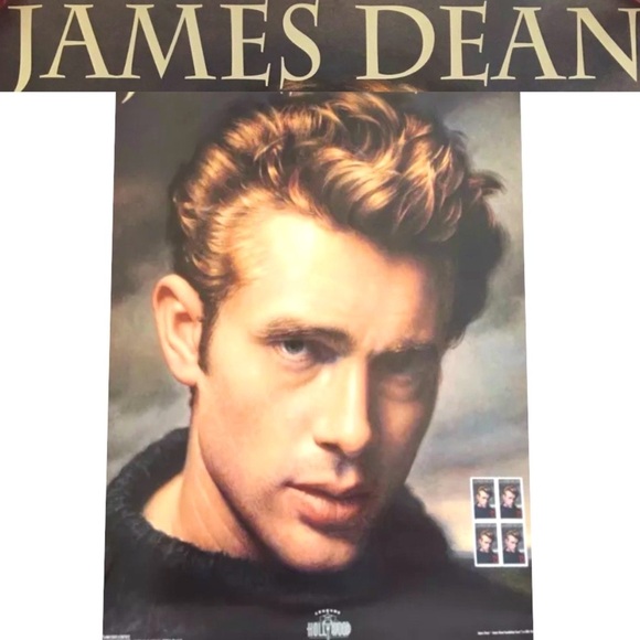 JAMES DEAN Legends of Hollywood 1996 USPS Stamp Collectible Poster size18x24NEW - Picture 6 of 6